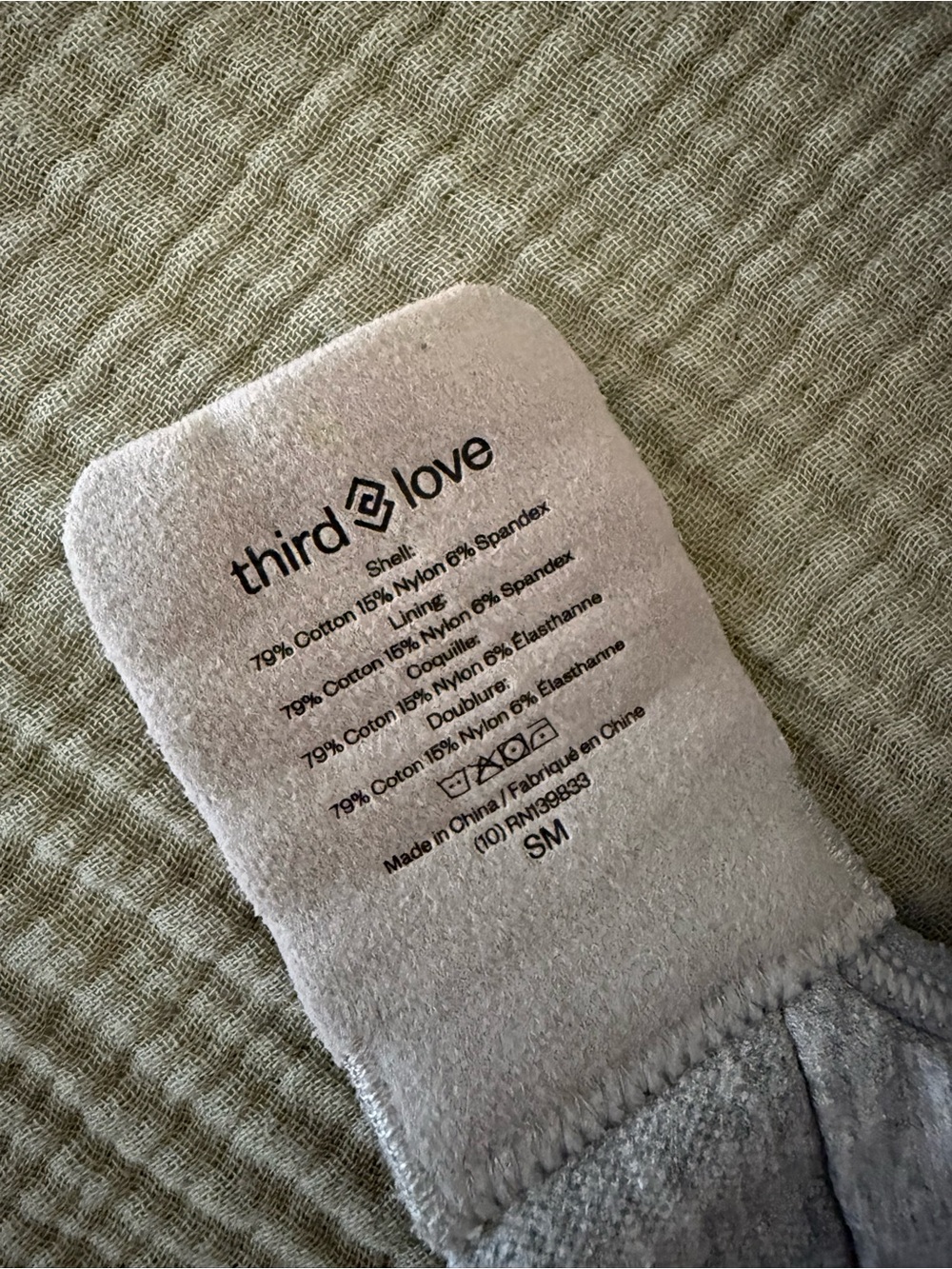 🌟Bundle of 8🌟 Thirdlove Seamless Stretch Cotton Bralette size small - Picture 9 of 13